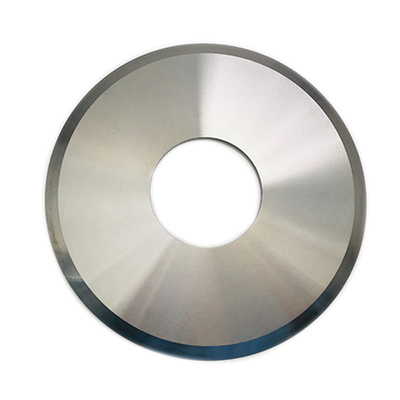 Disque circulaire de carbure de tungstène fini pour couper le film de papier et la feuille de cuivre